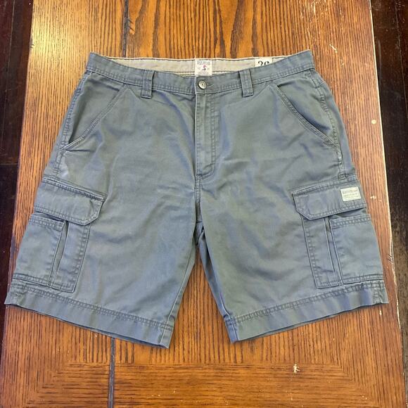 Redhead Cargo Shorts Size 36 Brown and Green Bass Pro Utility Pockets Outdoors - Picture 12 of 15
